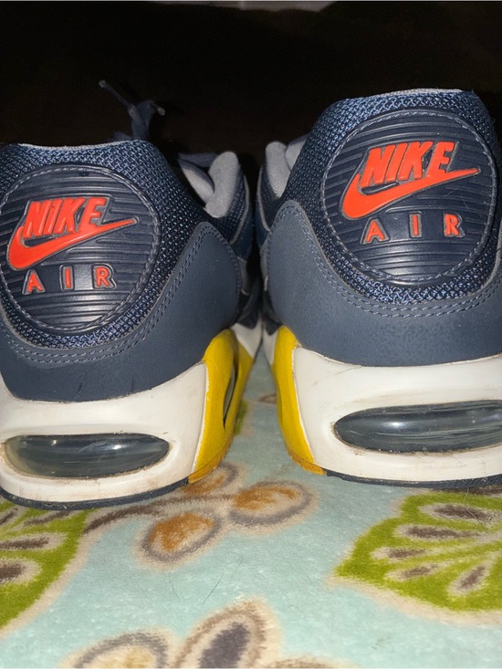 Nike Other - Nike Navy, Yellow & Red Air Max Athletic Shoes